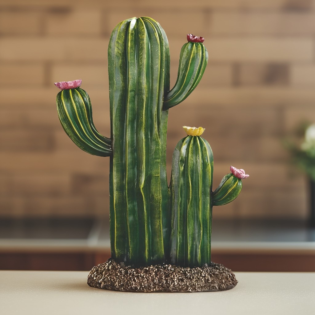 cactus sculpture sold on Temu United States