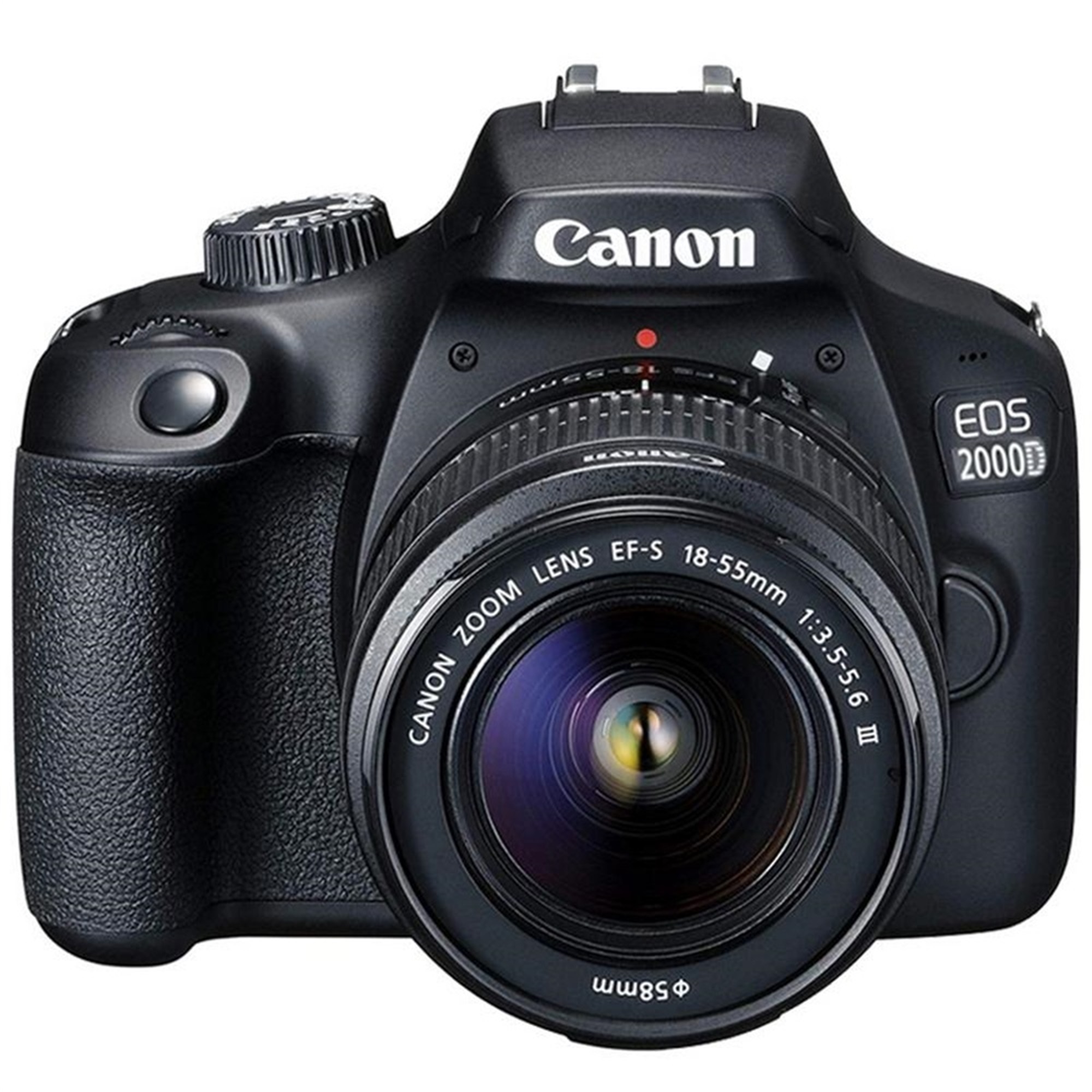     2000d   t7 24 1mp cmos 1080p dslr camera   ef   55mm f 1 3 5 5 6 lens