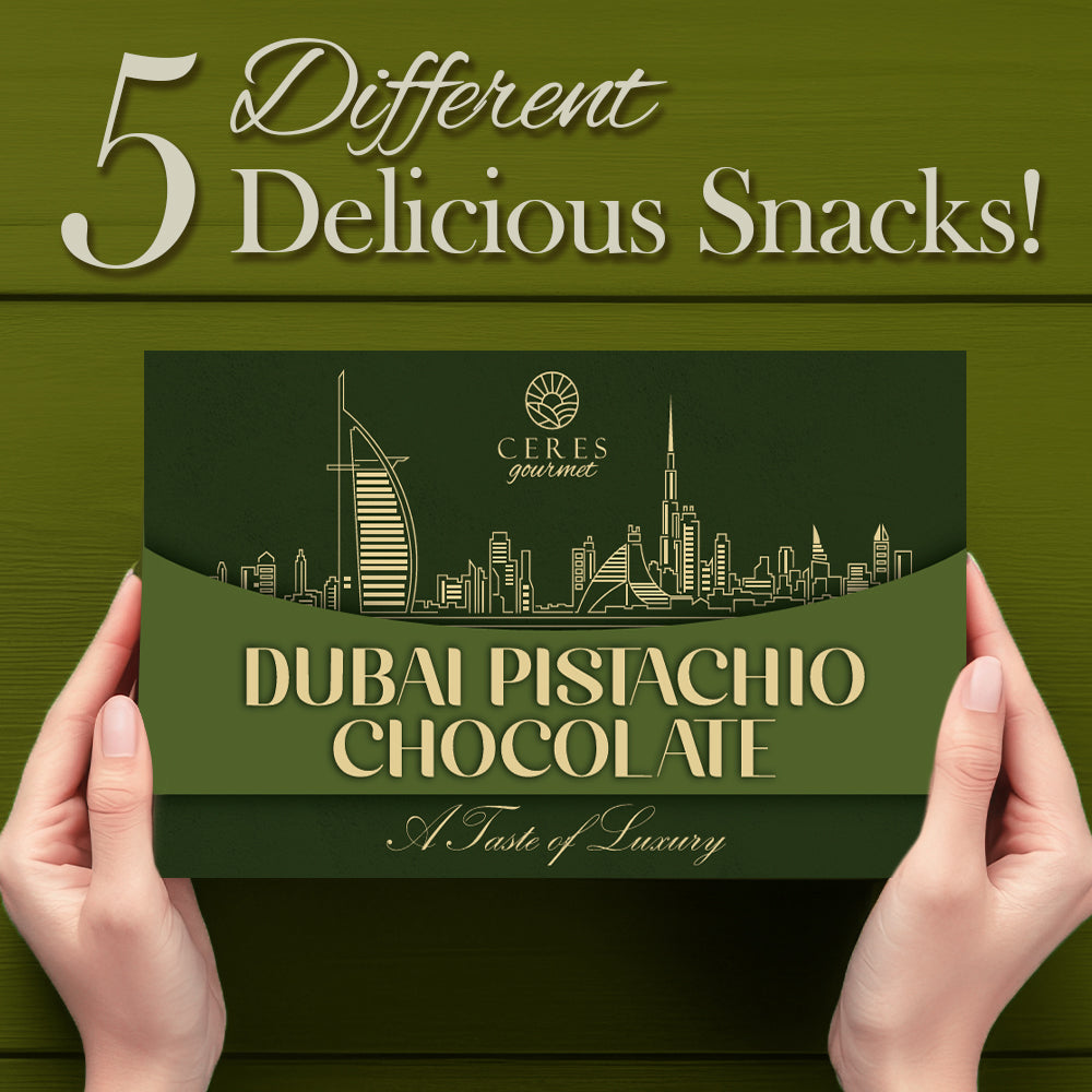 Dubai Chocolate Variety Pack – 7-Piece with Gift Box