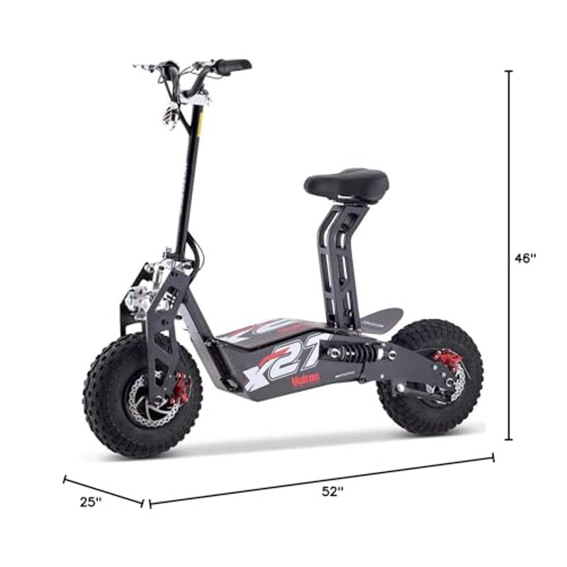 48v 1600w electric scooter black Product details 6