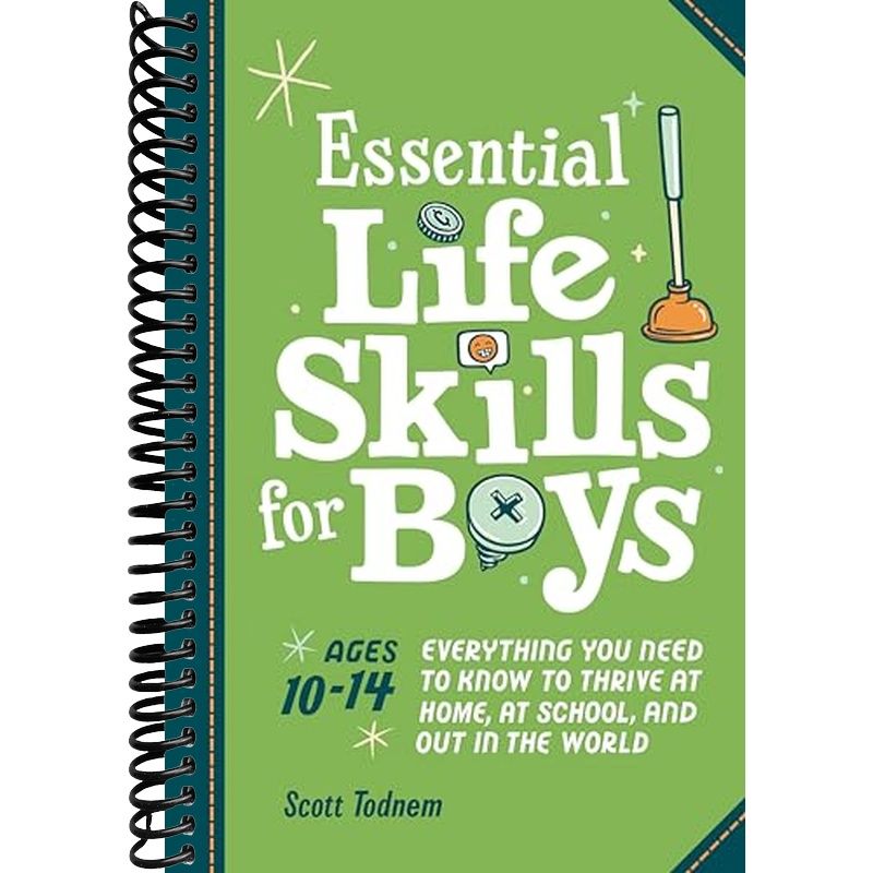 TEMU Essential Life Skills For Boys: Everything You Need To Know To Thrive At Home, At School, And Out In The World