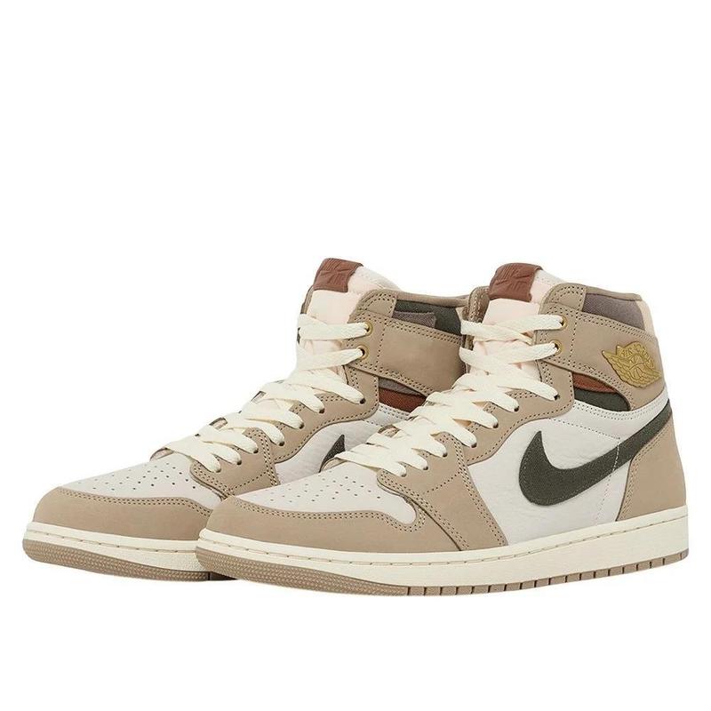 Jordan 1 Retro High OG Khaki (Women's) FD2596-201 New Sneakers