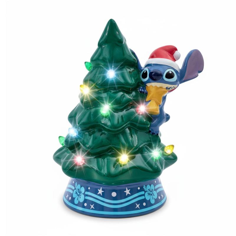 TEMU & Stitch Light- Christmas Tree | 6 Inches Tall