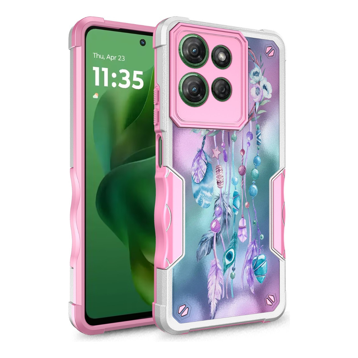 Screen Protector Moto One Power Back Cover Amazon NZND Case For