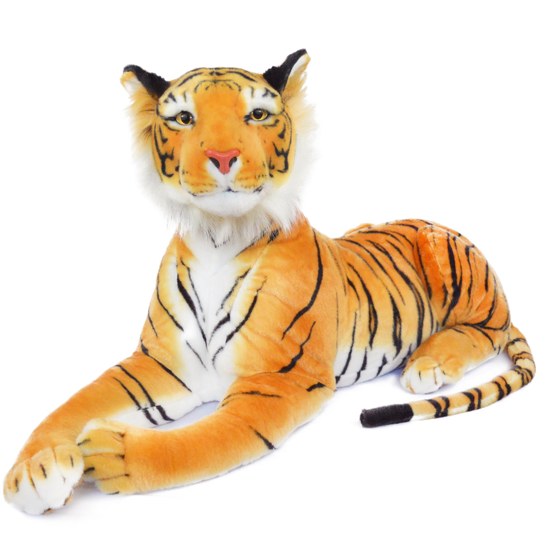 Rohit The Orange Bengal Tiger - 46 Inch Stuffed Animal Plush - By Viahart