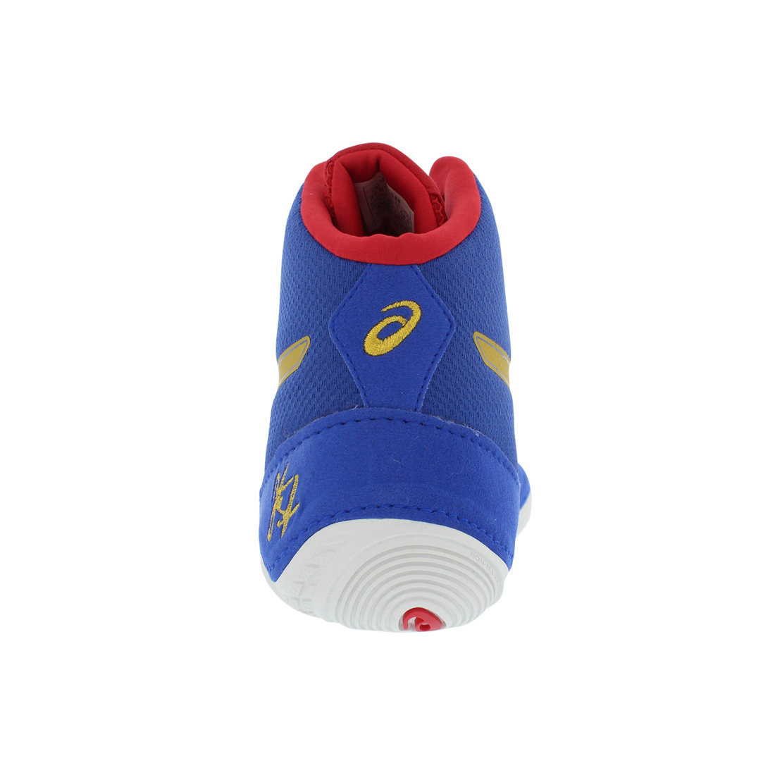   jb  2 0 wrestling mens shoes   oly gold red