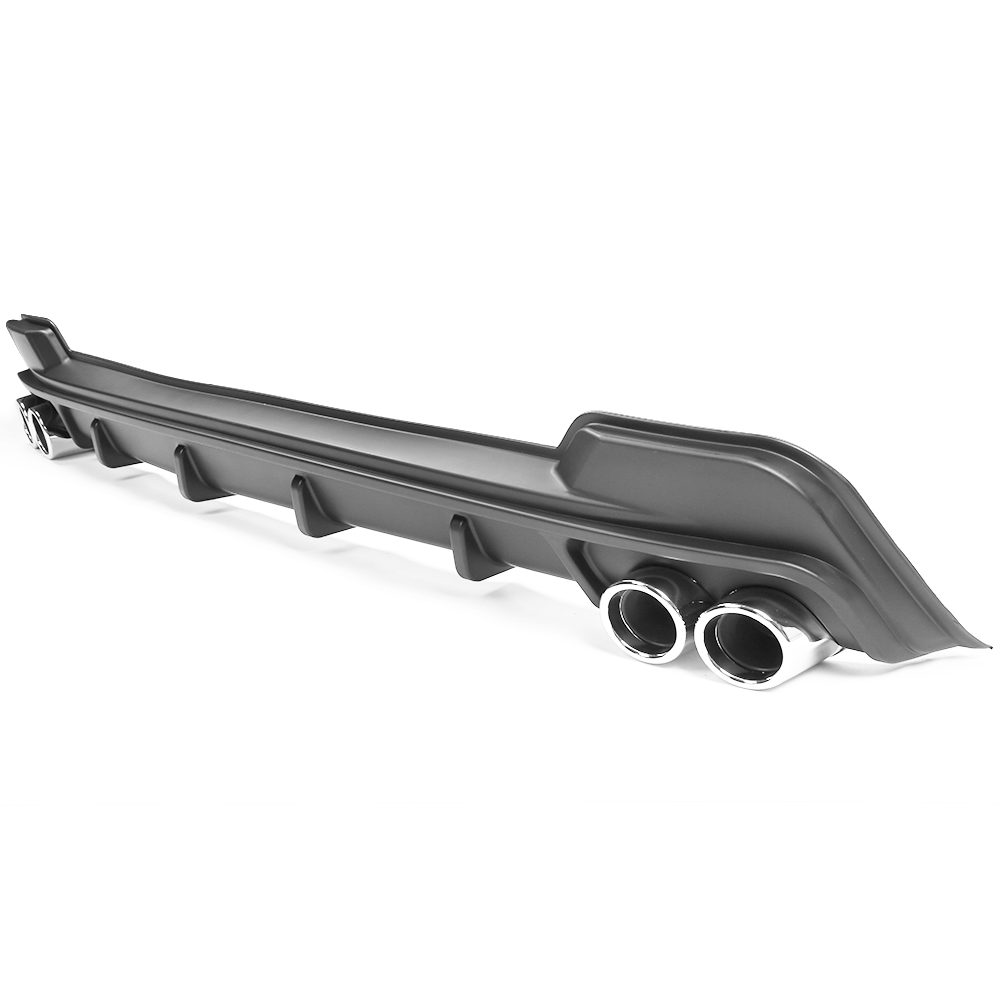 rear diffuser toyota corolla xle 2020 2022 matte black