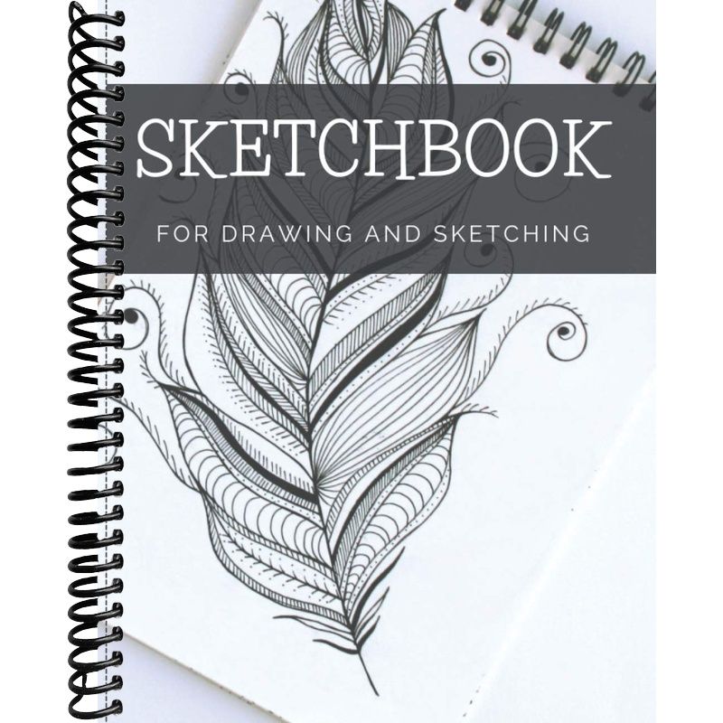 Sketchbook For Drawing And Sketching: 100 Blank Pages, Artist Sketch Pad, Durable Acid Free Drawing Paper, Ideal For…: retailer-supplied image