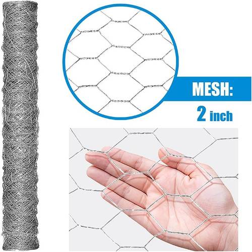 20 gauge galvanized poultry hex netting with 2 inch mesh
