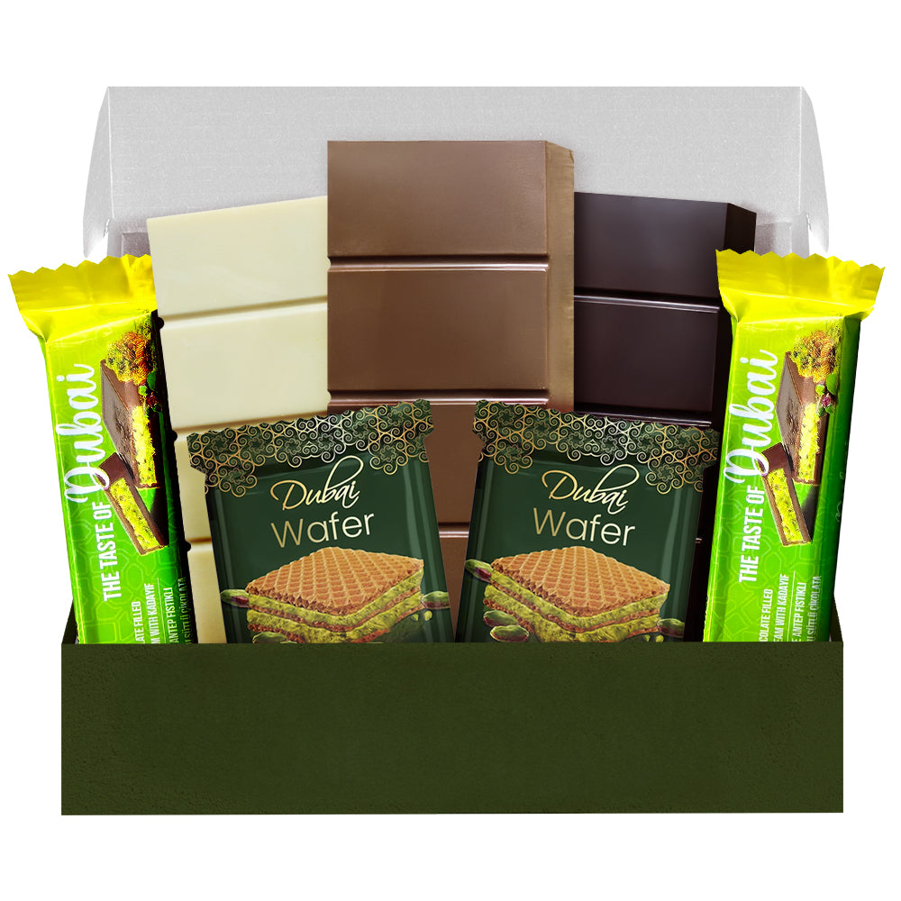 Dubai Chocolate Variety Pack – 7-Piece with Gift Box