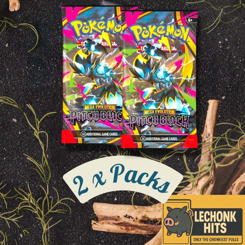 TEMU 2 Packs Booster Packs + 1 Random Card Sleeve
