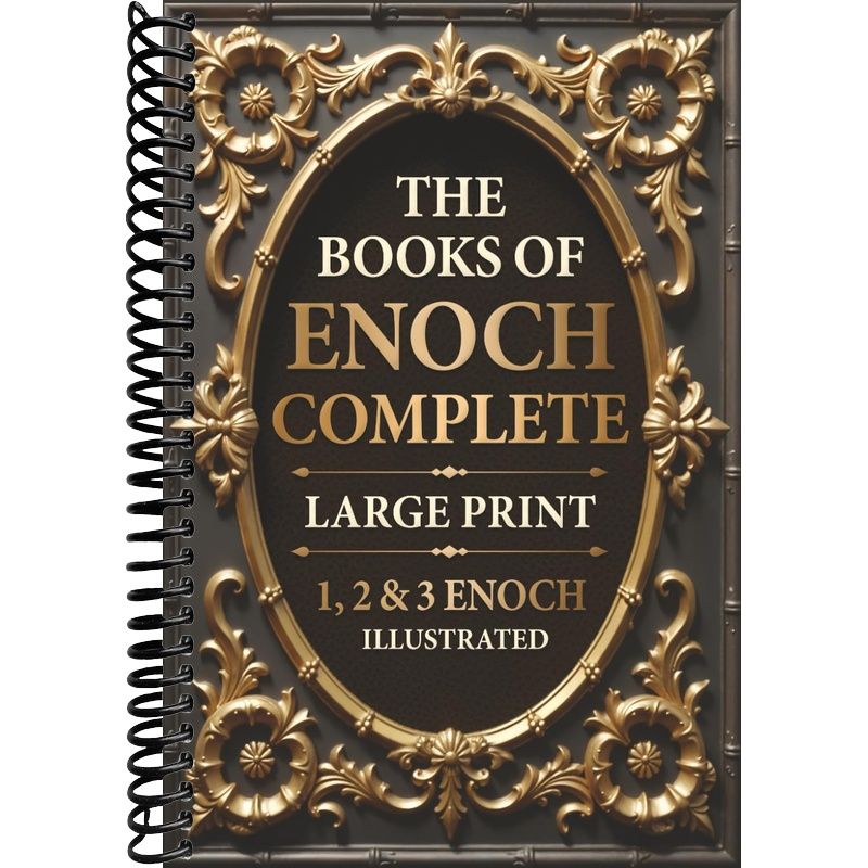 TEMU The Books Of Enoch Complete Large Print (illustrated) 1, 2 & 3 Enoch With Authentic Illustrations, Insightful Introductions And Commentary