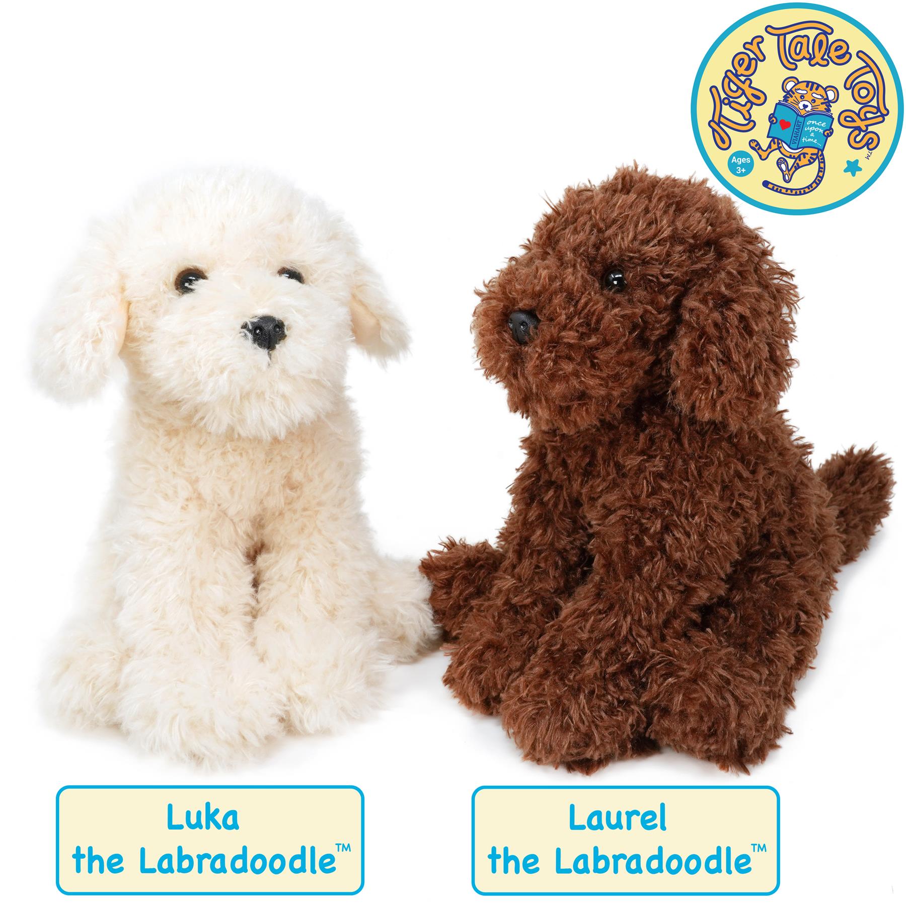 Luka The Labradoodle - 12 Inch Stuffed Animal Plush - By Viahart