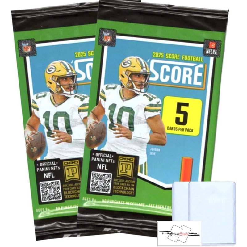 TEMU 2025 Gravity 2 Packs With 10 Total Trading Cards + 2 Toploaders With Magnet!