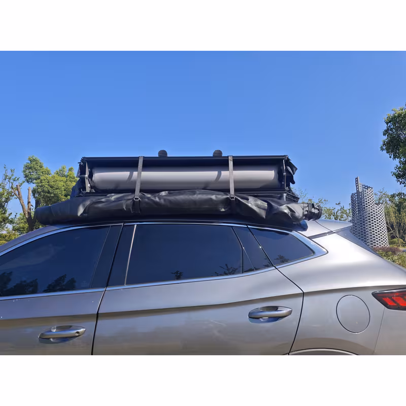 rtt roof top tent for truck camping or overlanding softshell side with telescopic ladder for waterproof Product details 6