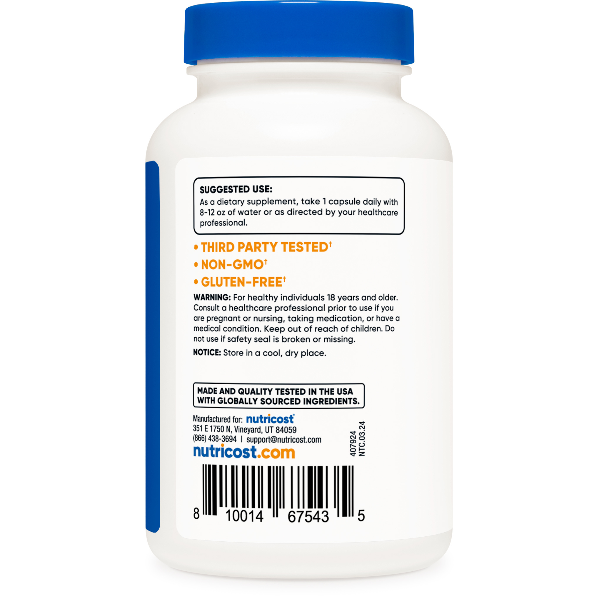   vitamin b12 methylcobalamin 2000mcg 240 capsules   caps   gluten  12 supplement details 3