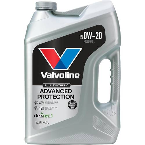 advanced full synthetic motor oil sae 0w20 5qt