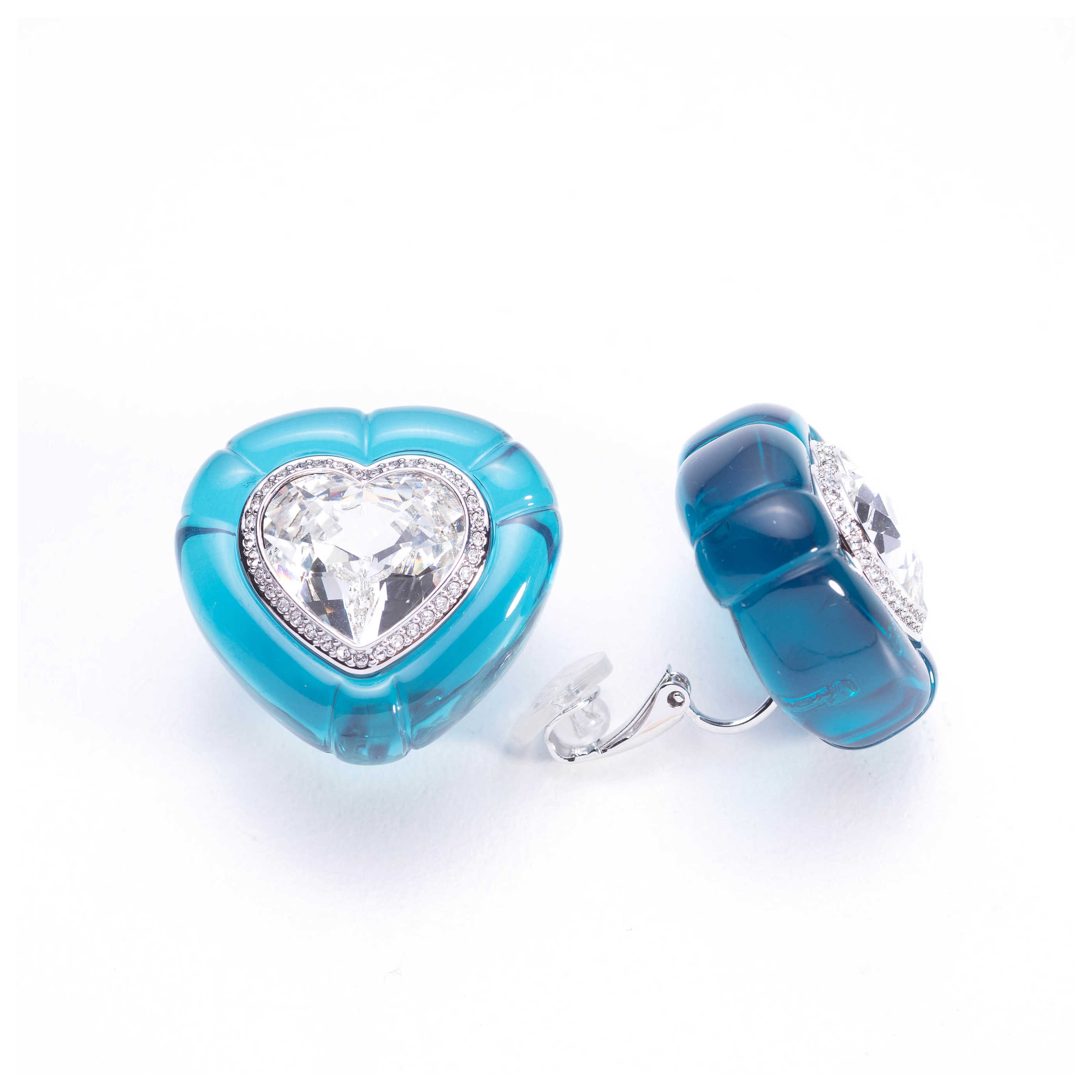 Swarovski Dulcis Blue Crystal Earrings for Women