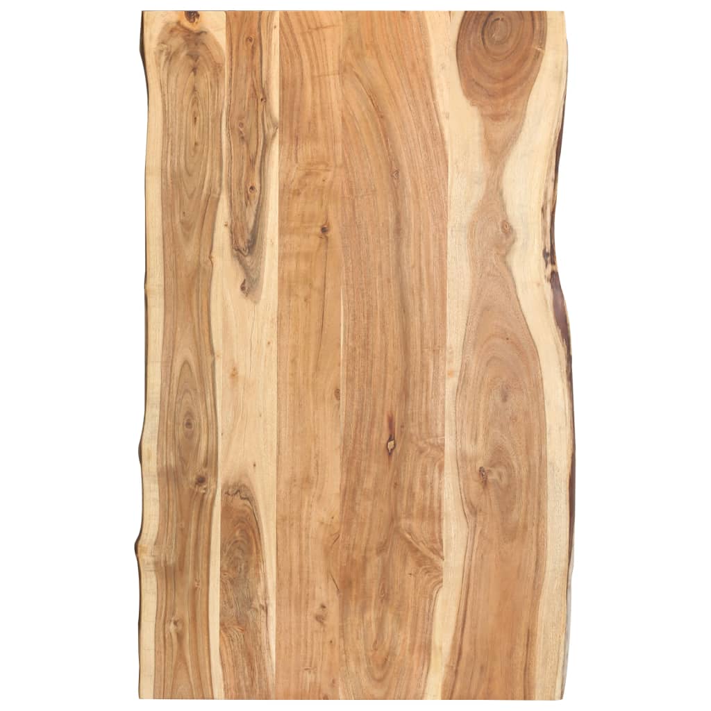   solid acacia wood table   live edge desk coffee multi sizes
