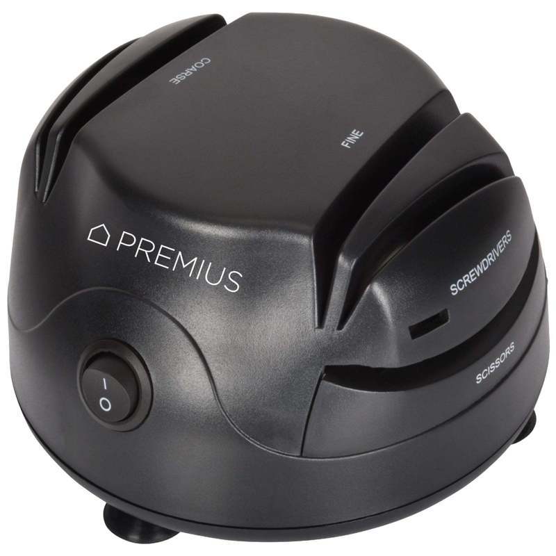 TEMU -in-1 Electric Knife Sharpener System, Black