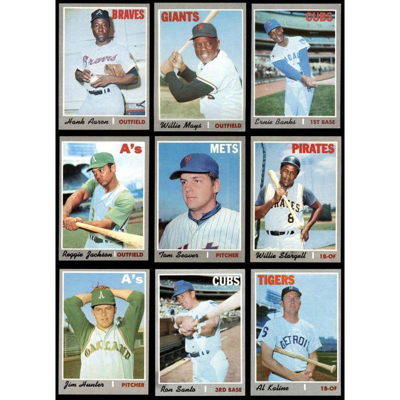 TEMU 1970 Vintage Baseball Mystery Slab 1 Random Card Encapsulated
