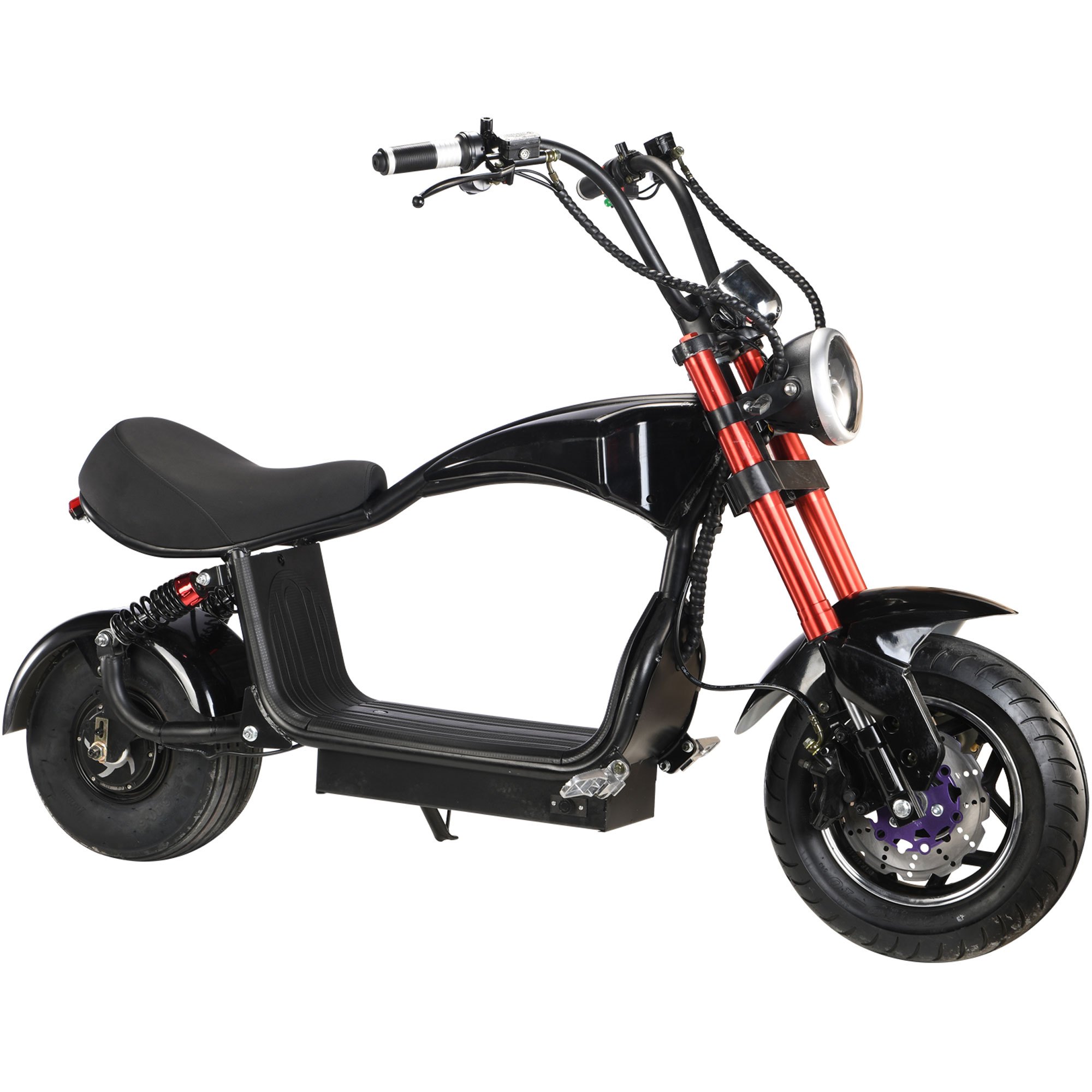 mini   48v 800w lithium scooter black Product details 1