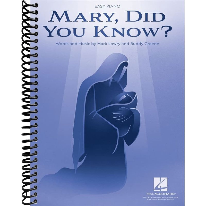 TEMU Mary, Did You Know?: Easy Piano Sheet Music