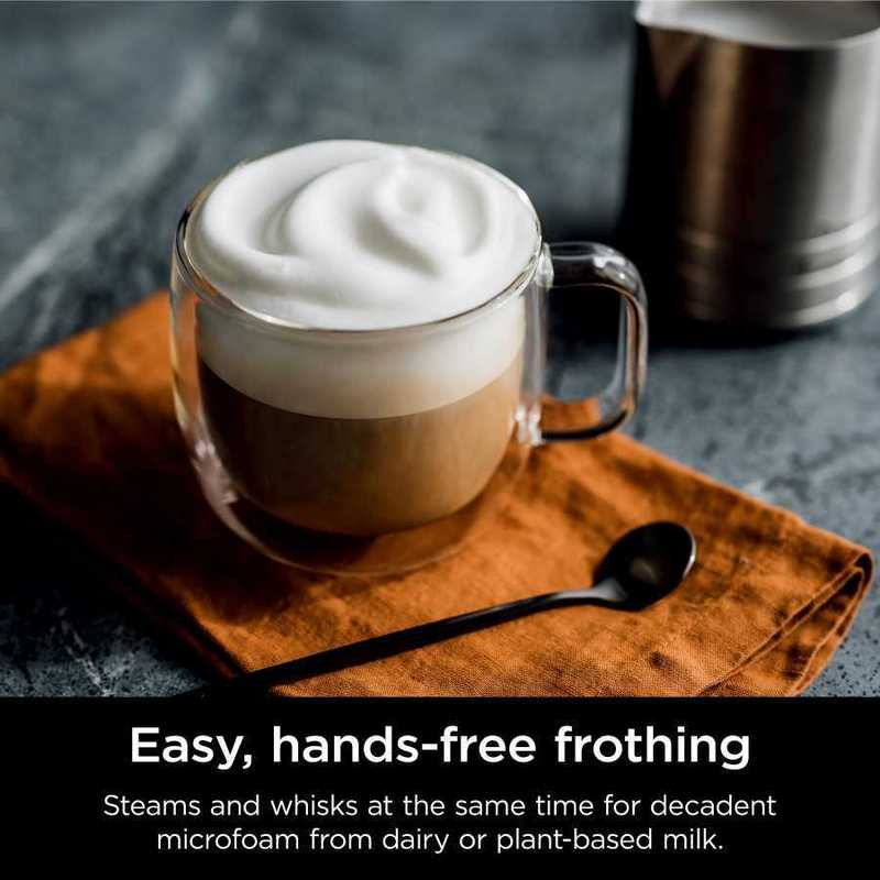 r es601 luxe caf   espresso machine drip coffee cold brew grinder tamper frother silver certified refurbished Product details 6