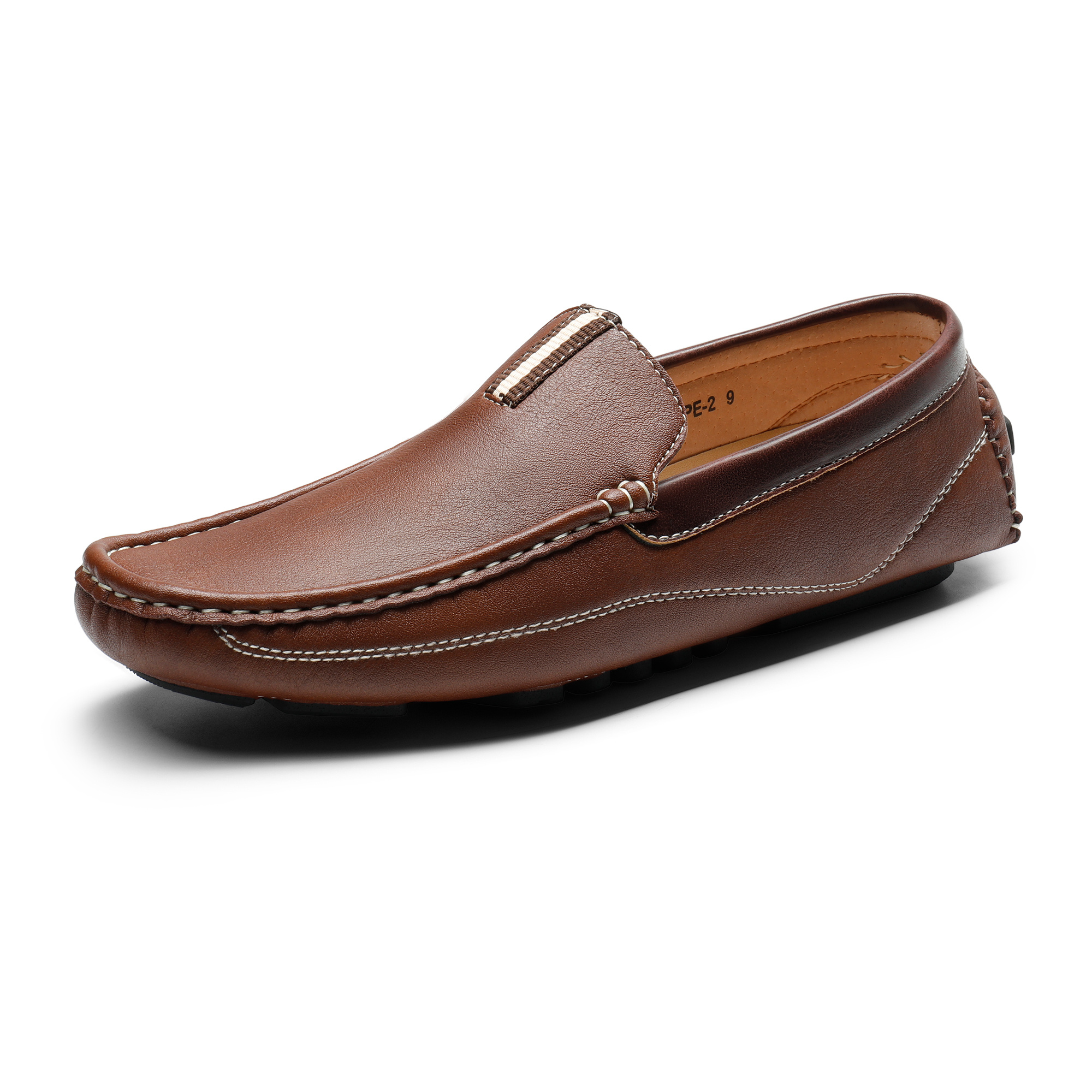 mens driving moccasins loafers slip loafer shoes men display picture 1
