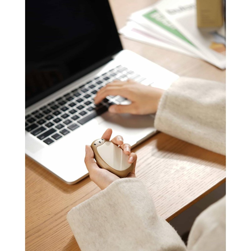 hand warmers rechargeable u2013 cute bear 2 pack magnetic   reusable pocket heater great daughter wife or bestie portable outdoor camping Product details 5