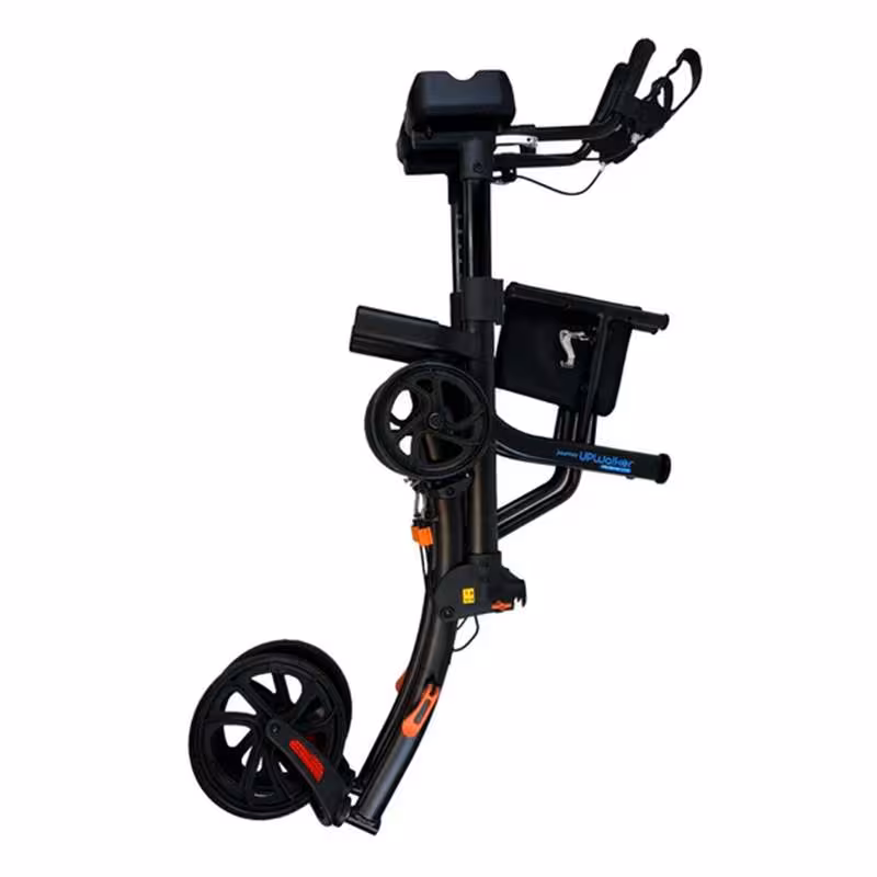 journey upright foldable walker for seniors with 10 front wheels and lights Product details 6