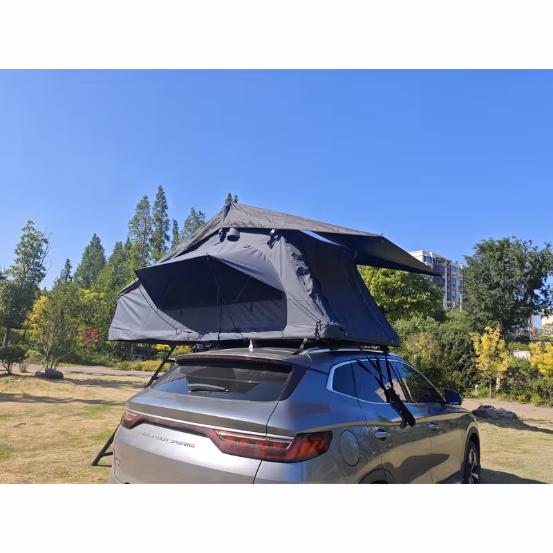rtt roof top tent for truck camping or overlanding softshell side with telescopic ladder for waterproof Product details 1