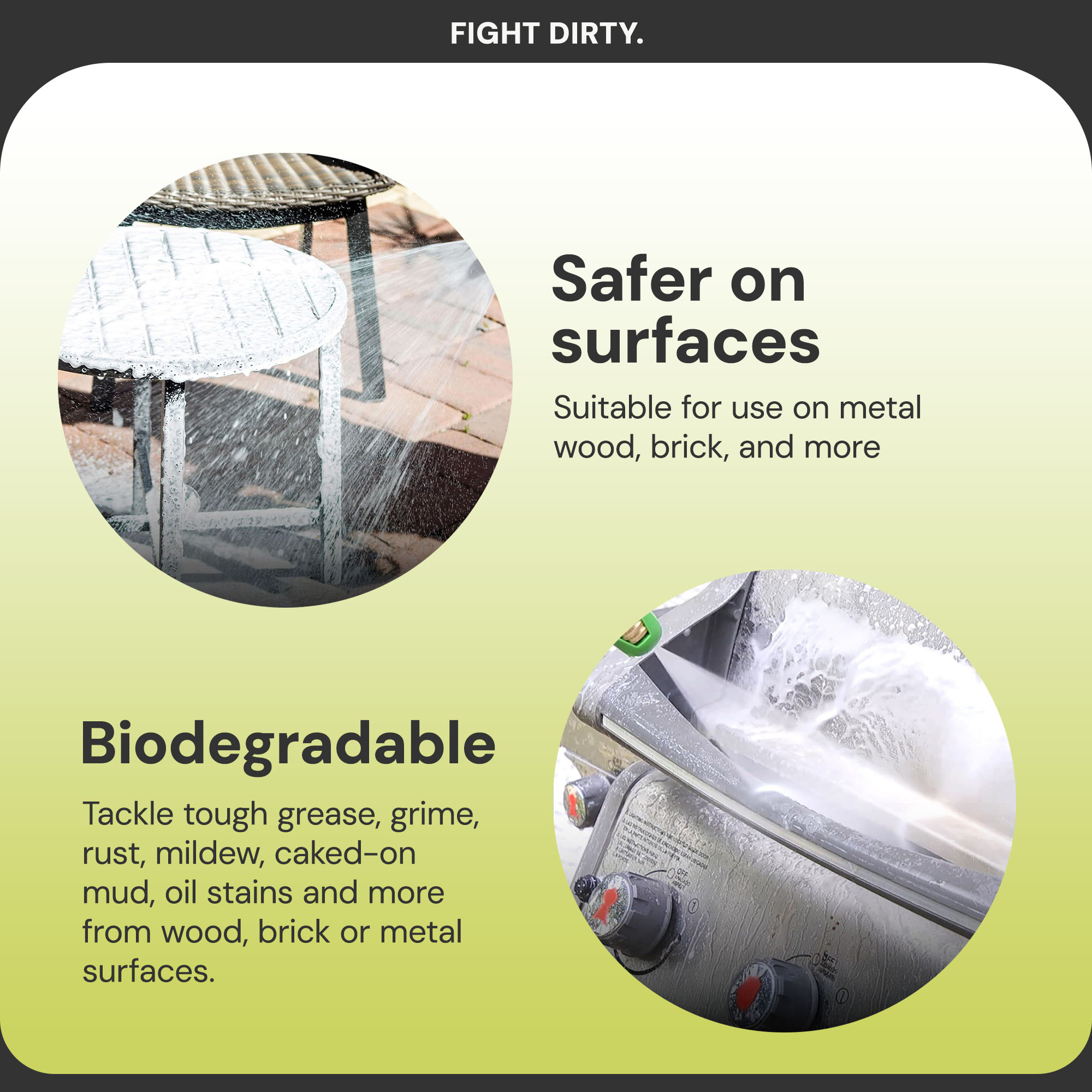 Sun Joe All-Purpose Pressure Washer Concentrated Cleaner and Degreaser, 1 Gal