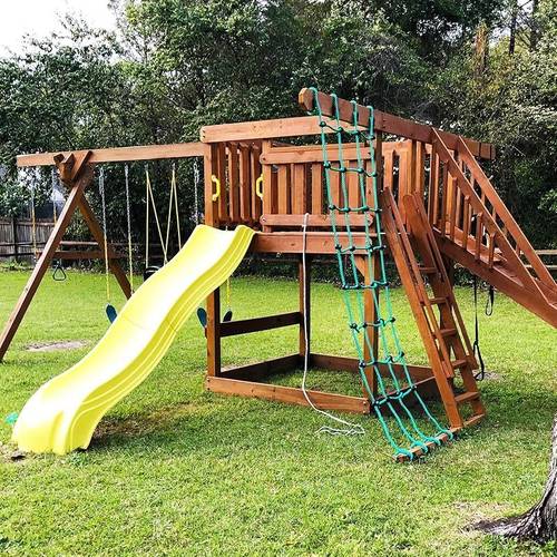 climbing cargo net obstacle bundle 100 nylon plastic 250lb capacity