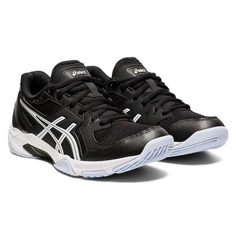   gel rocket 10 1072a056 001 womens 9 black white volleyball shoes dwa3036