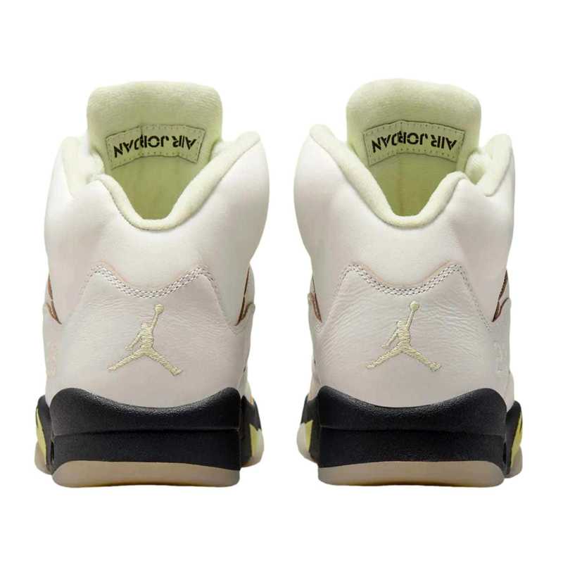 Nike Air Jordan 5 Retro Sail / Luminous Green - Anthracite IM7592-130 Women's