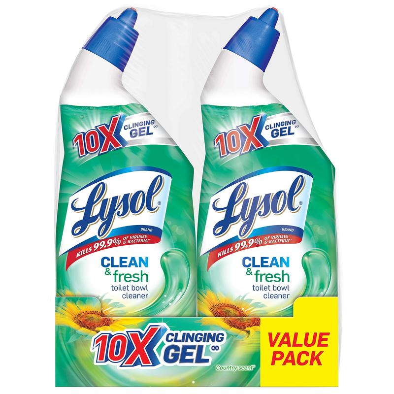 TEMU Lysol Cling Toilet Bowl Cleaner , , 48 Oz