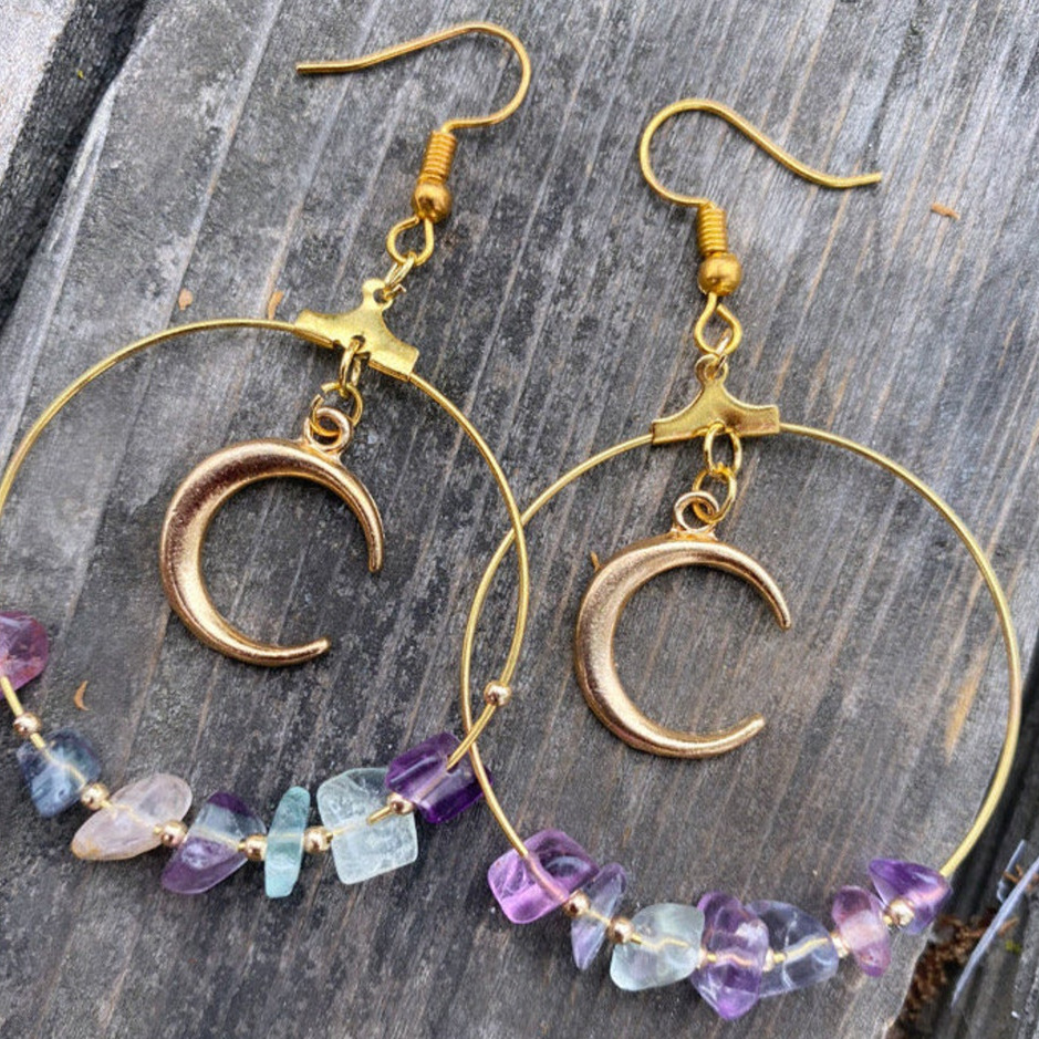 

Fluorite Earring Pendant