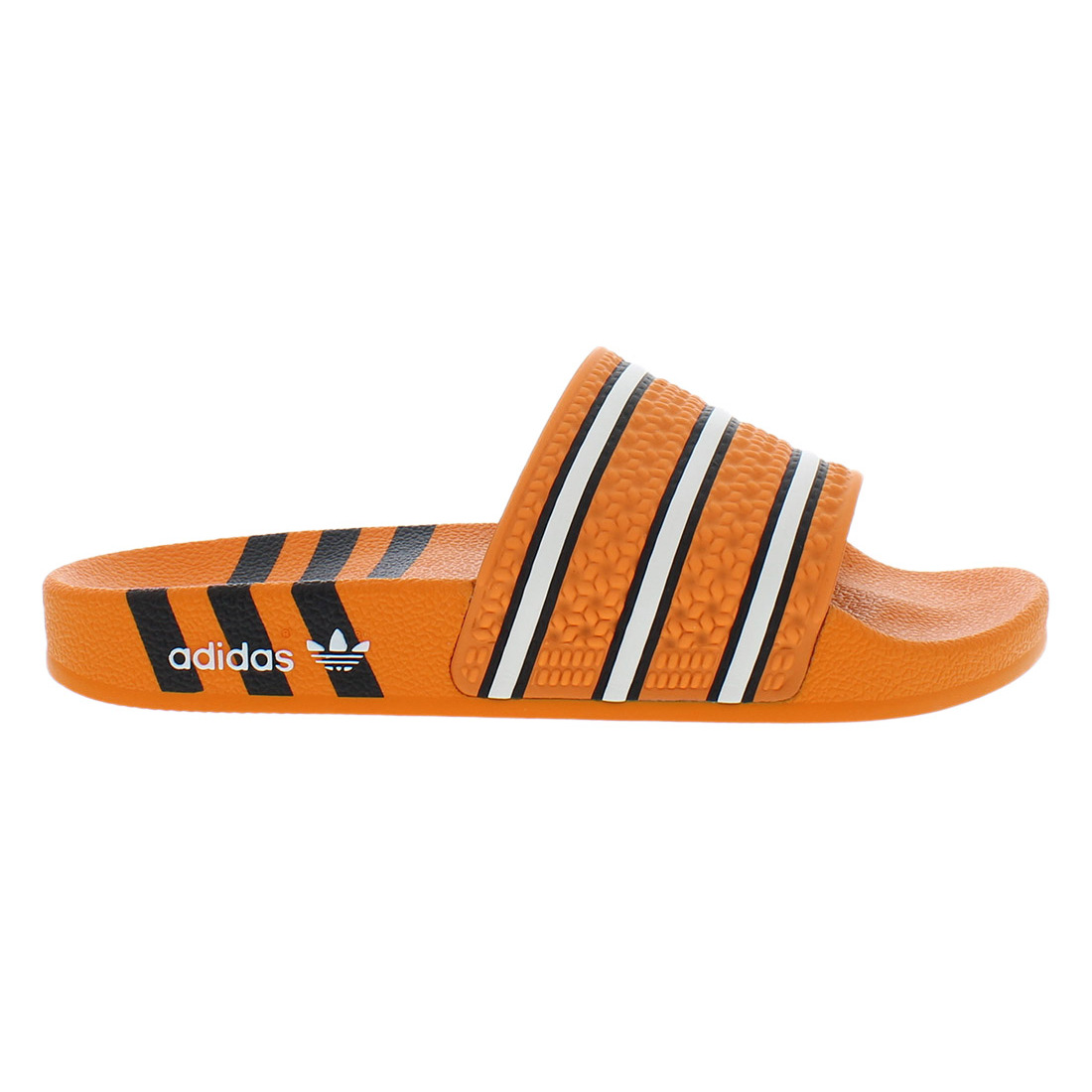   adilette womens shoes color orange black white
