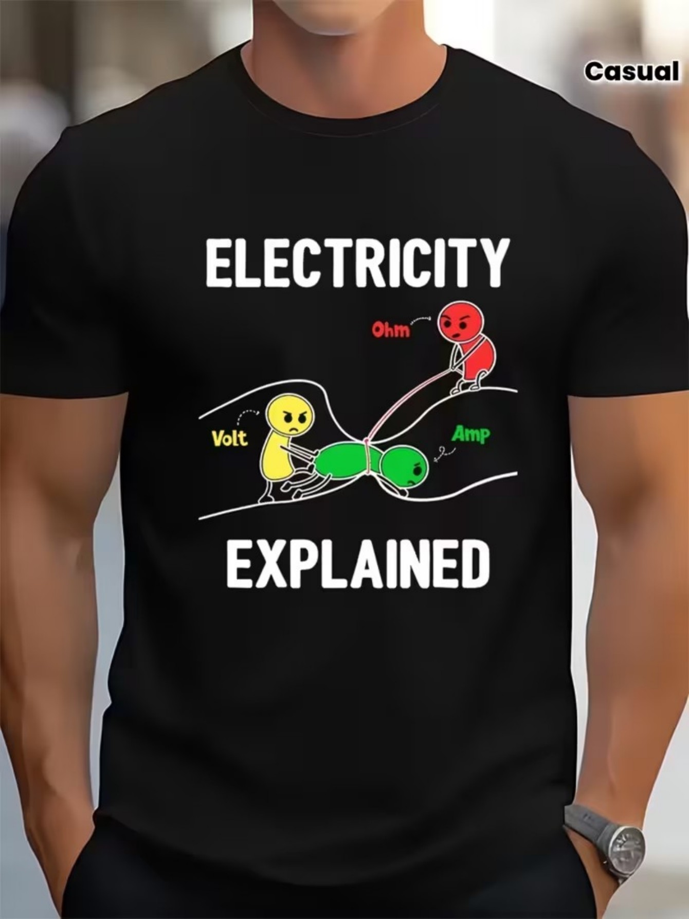 mens fashion t shirt retro print design street style