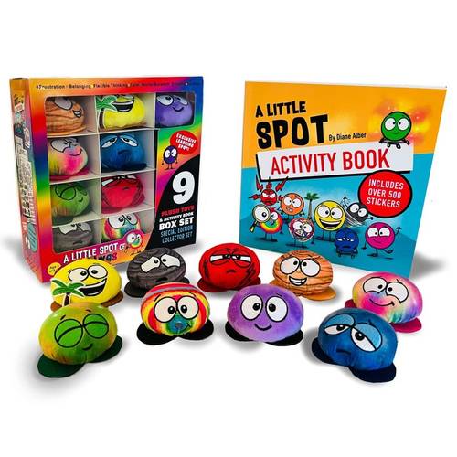 of feelings 9 plush toys with activity book box set