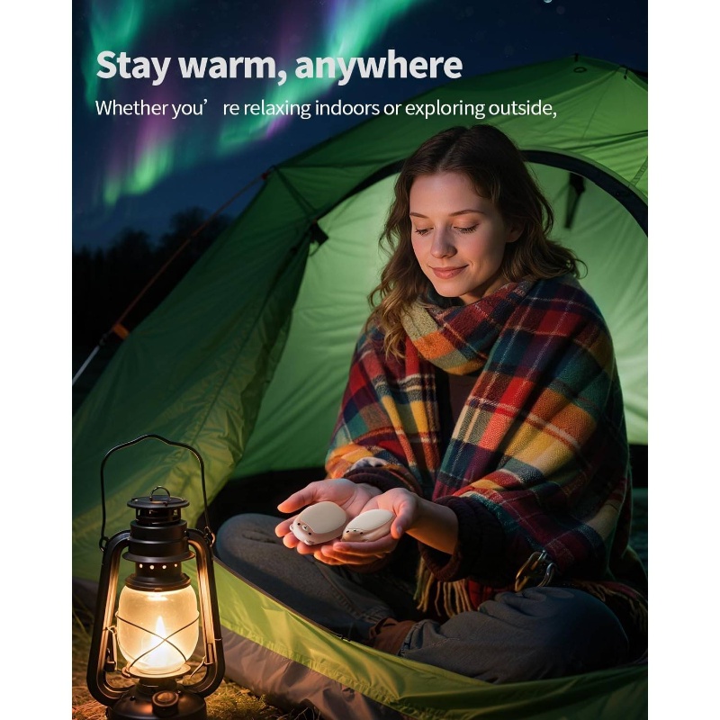 hand warmers rechargeable u2013 cute bear 2 pack magnetic   reusable pocket heater great daughter wife or bestie portable outdoor camping Product details 3