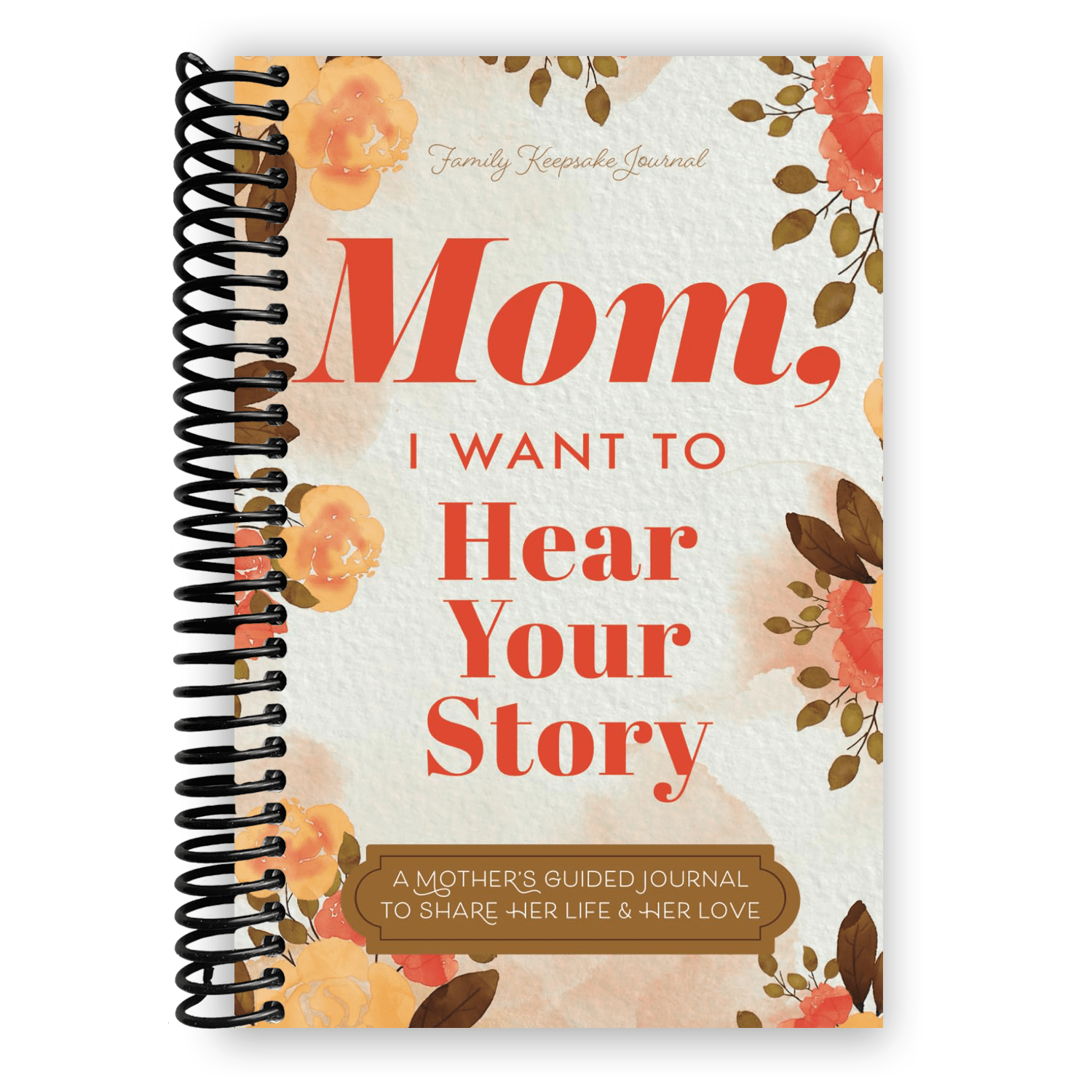 TEMU Mom, I Want To Hear Your Story: A Mother’s Guided Journal To Share Her Life & Her Love (hear Your Story Books) (spiral Bound)