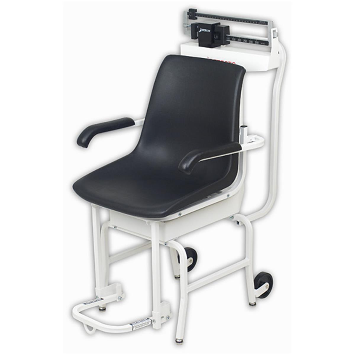 chair scale mechanical 400 lb x 4 oz     and   rests oversized wheels die cast beam Product details 0