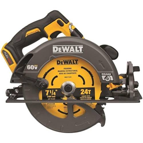 60 circular saw with brake 7 1 4 inch tool only dcs578b