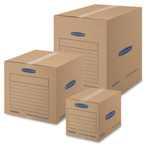 bankers box bankers box basic moving boxes moving amp storage boxes internal dimensions 12 width x 16 depth x 12 height external dimensions 12 3 width x 16 5 depth x 12 6 height heavy duty corrugated black recycled 25 carton