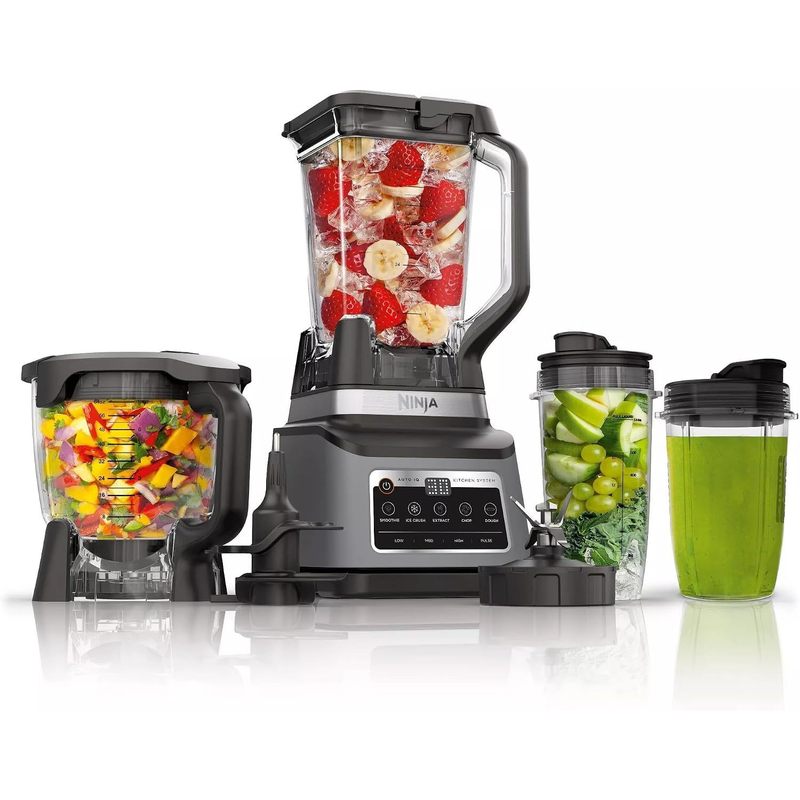 TEMU R-bn803tgt Kitchen Blender System And 8-cup Food Processor With , Black - Certified Refurbished