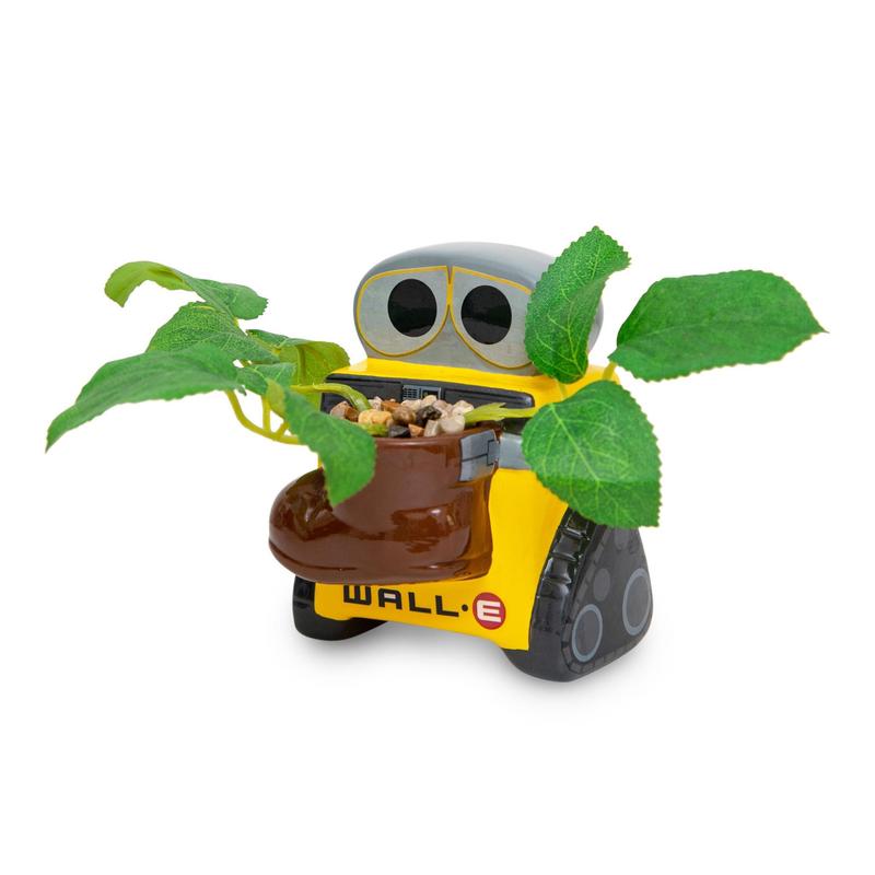 TEMU Pixar 4-inch Ceramic Mini Planter With Artificial Succulent