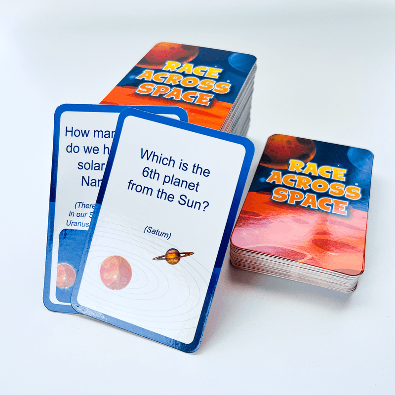 QUOKKA Board Game 1 to 10 Players - Learning, Educational - Geography, World - 100 Question Cards, Top Facts - Kids, Teens, Adults, Family