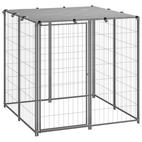 outdoor dog kennel large dog crate with lockable door dog cage with roof for training exercising puppy playpen for   steel